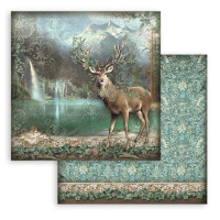 Stamperia Magic Forest 12x12 Inch Paper Pack (SBBL130)
